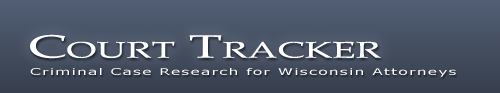 &nbsp;CourtTracker&trade; Criminal Case Research Tool